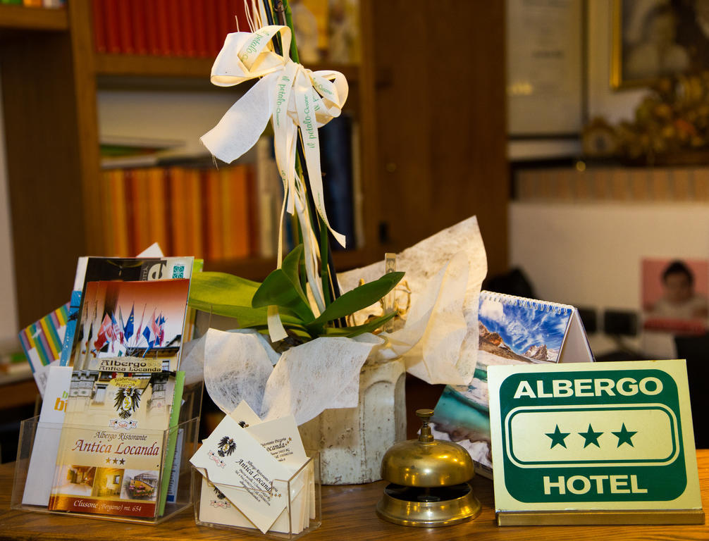 Albergo Antica Locanda Clusone Exterior foto